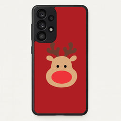 Rudolph Face - Christmas  - Christmas Phone Case for Galaxy A53