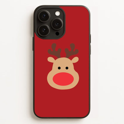 Rudolph Face - Christmas  - Christmas Phone Case for iPhone 12 Pro Max