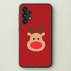Rudolph Face - Christmas  - Christmas Phone Case for Galaxy A13