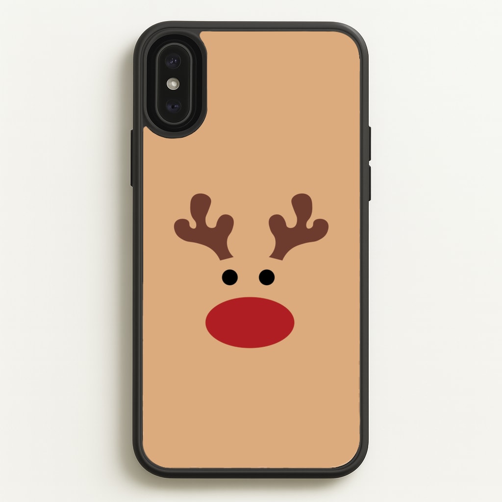 Rudolph Red Nose - Christmas  - Christmas Phone Case for iPhone XS Max