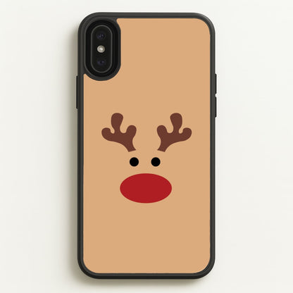 Rudolph Red Nose - Christmas  - Christmas Phone Case for iPhone XS Max
