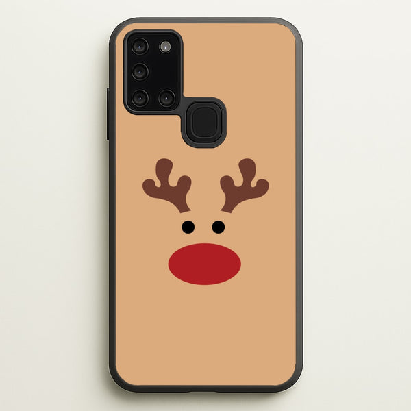 Rudolph Red Nose - Christmas  - Christmas Phone Case for Galaxy A21s