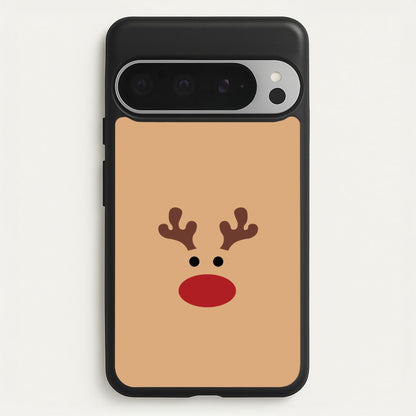 Rudolph Red Nose - Christmas  - Christmas Phone Case for Google Pixel 9 Pro XL