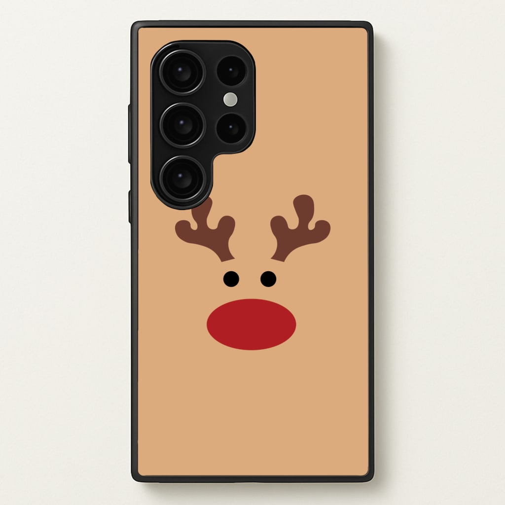 Rudolph Red Nose - Christmas  - Christmas Phone Case for Galaxy S24 Ultra