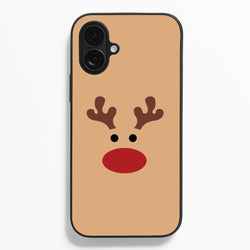 Rudolph Red Nose - Christmas  - Christmas Phone Case for iPhone 16 Plus