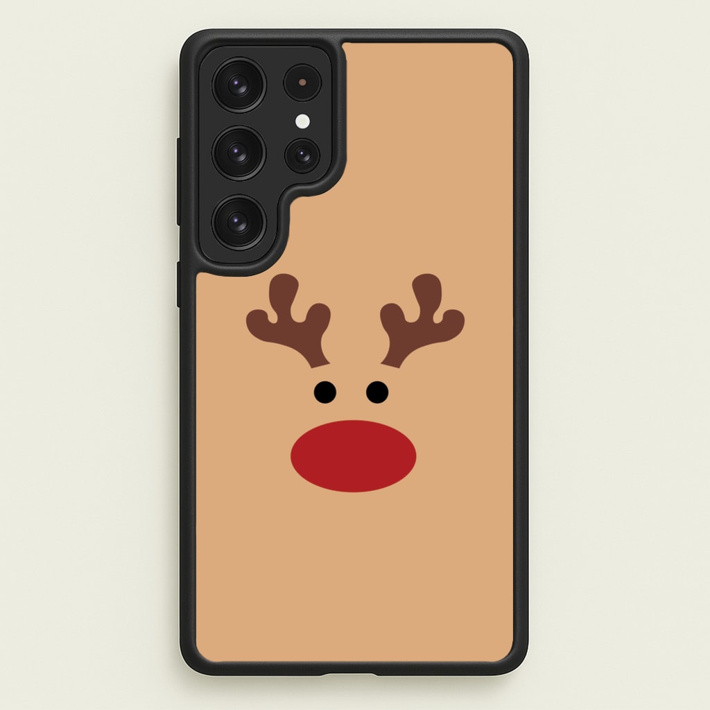 Rudolph Red Nose - Christmas  - Christmas Phone Case for Galaxy S23 Ultra