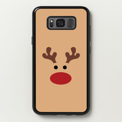 Rudolph Red Nose - Christmas  - Christmas Phone Case for Galaxy S8