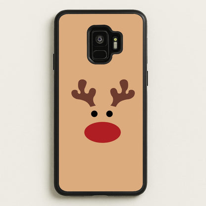Rudolph Red Nose - Christmas  - Christmas Phone Case for Galaxy S9