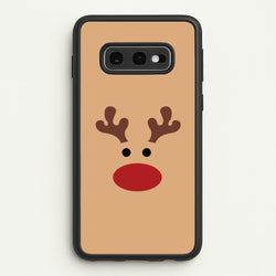 Rudolph Red Nose - Christmas  - Christmas Phone Case for Galaxy S10e