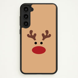 Rudolph Red Nose - Christmas  - Christmas Phone Case for Galaxy S23 Plus