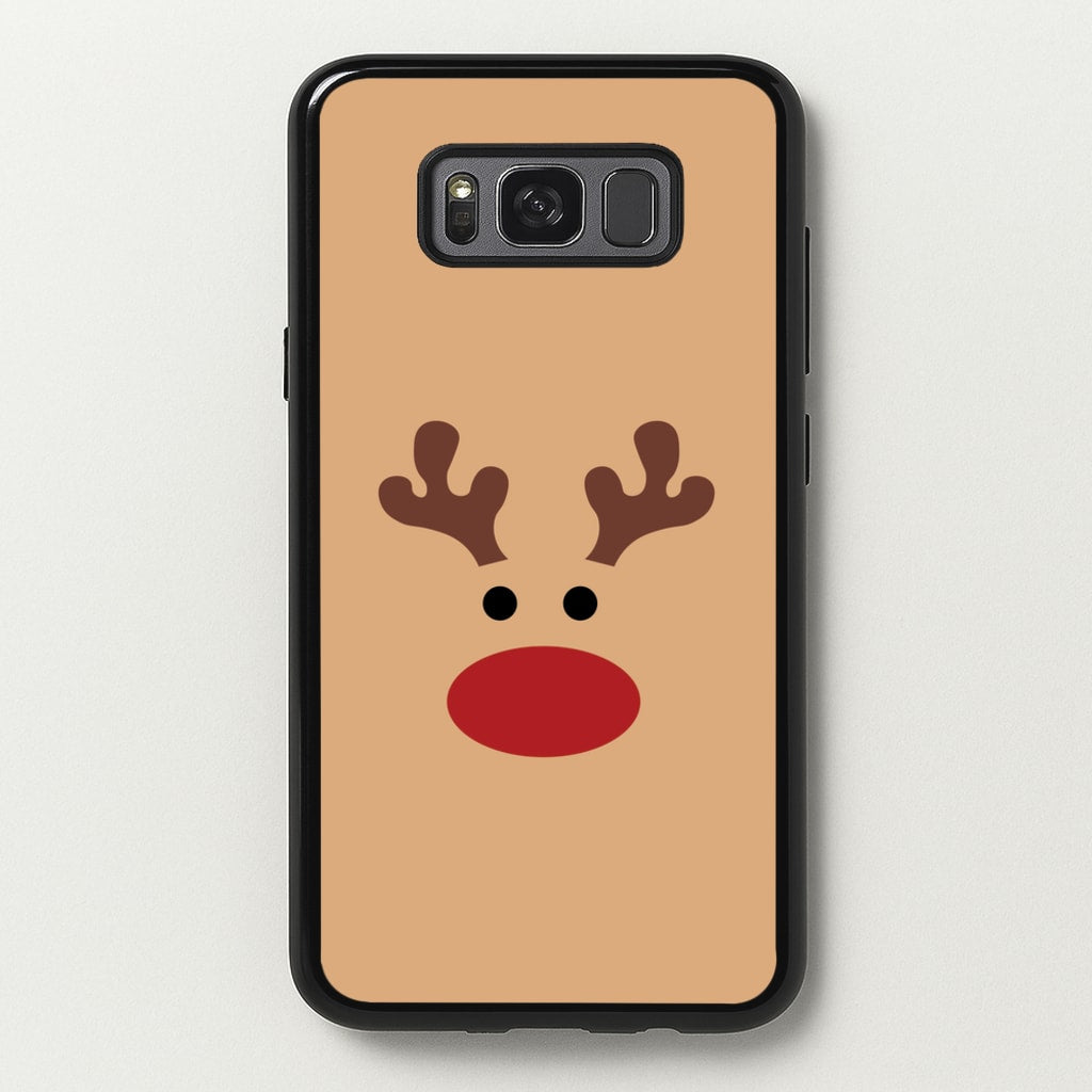 Rudolph Red Nose - Christmas  - Christmas Phone Case for Galaxy S8 Plus