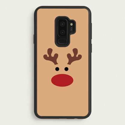 Rudolph Red Nose - Christmas  - Christmas Phone Case for Galaxy S9 Plus