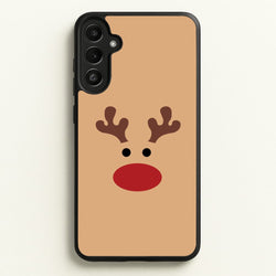 Rudolph Red Nose - Christmas  - Christmas Phone Case for Galaxy A36