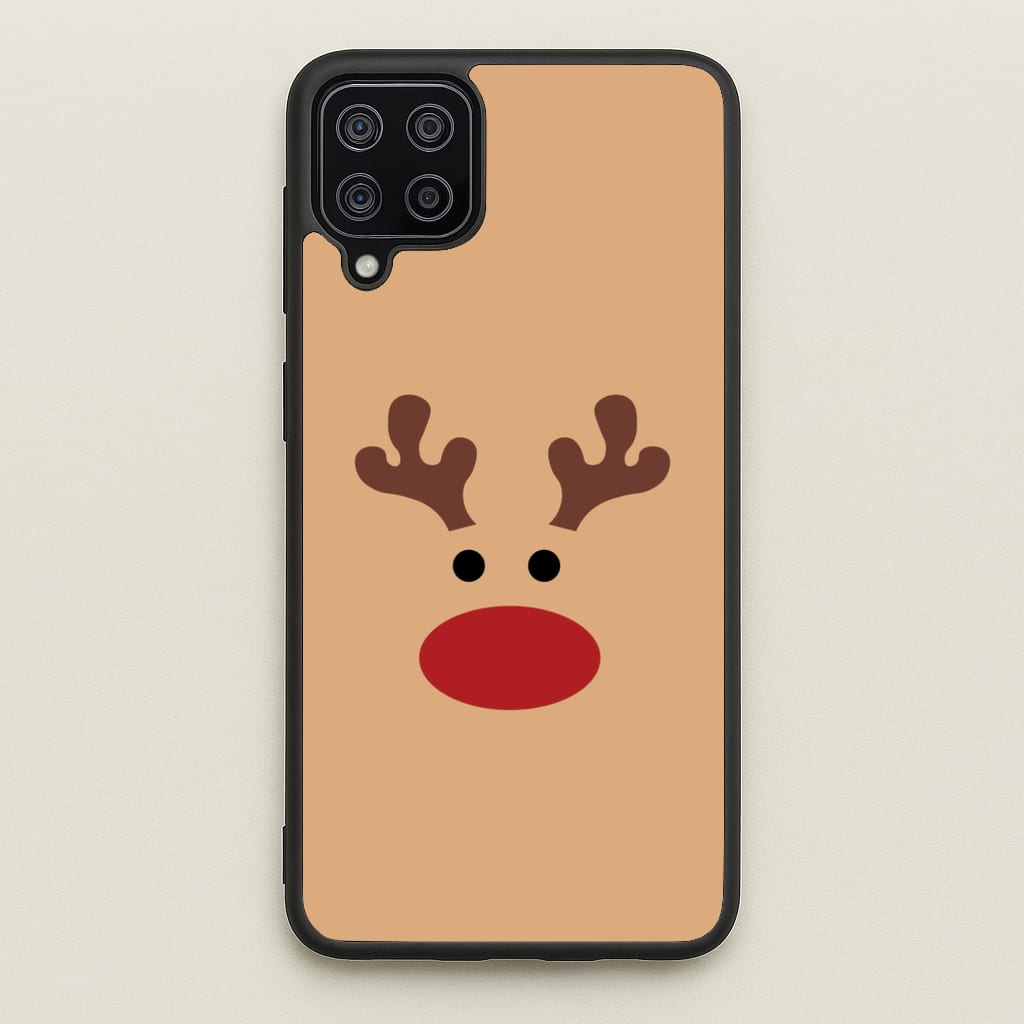 Rudolph Red Nose - Christmas  - Christmas Phone Case for Galaxy A12