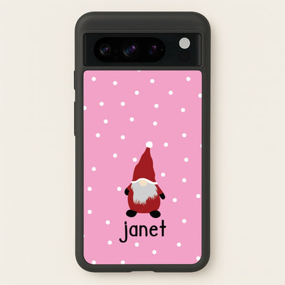 Personalised Gonk  - Personalised Christmas Phone Case for Google Pixel 8 Pro