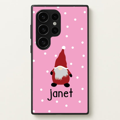 Personalised Gonk  - Personalised Christmas Phone Case for Galaxy S24 Ultra