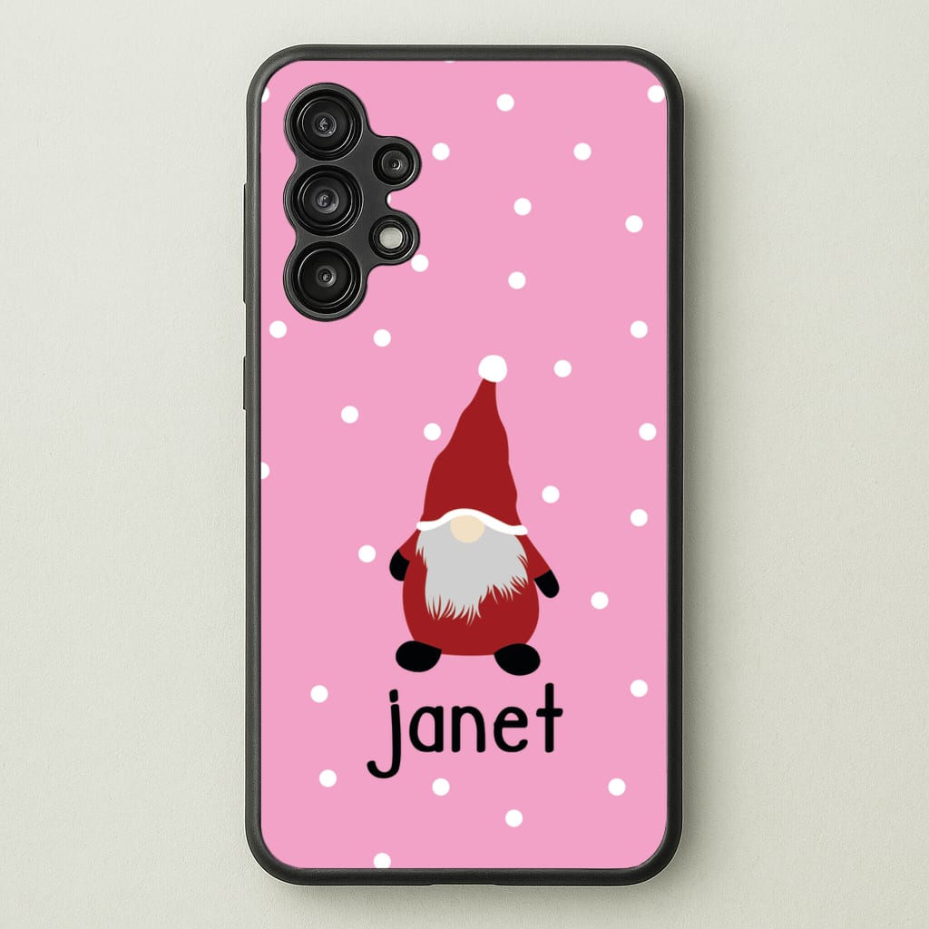 Personalised Gonk  - Personalised Christmas Phone Case for Galaxy A13