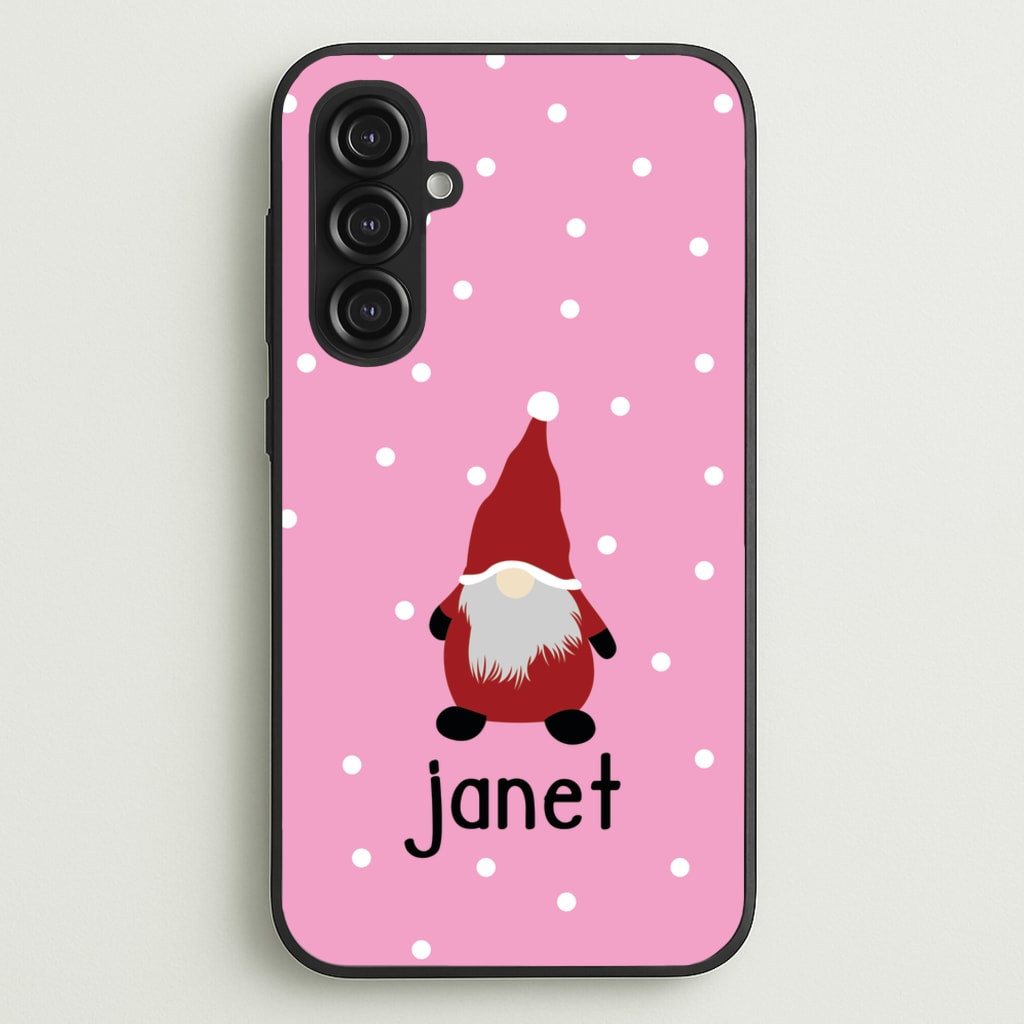 Personalised Gonk  - Personalised Christmas Phone Case for Galaxy S23FE