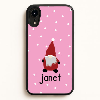 Personalised Gonk  - Personalised Christmas Phone Case for iPhone XR