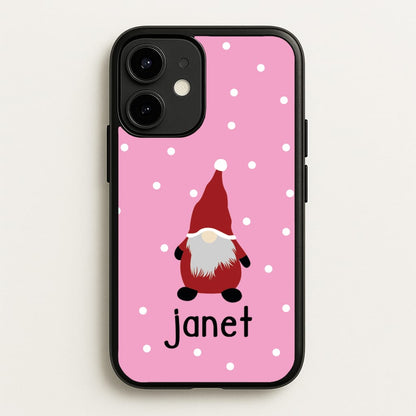 Personalised Gonk  - Personalised Christmas Phone Case for iPhone 12 / 12 Pro