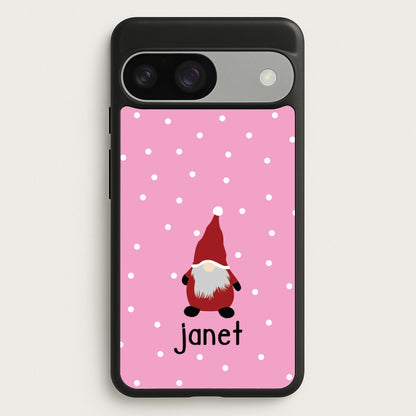 Personalised Gonk  - Personalised Christmas Phone Case for Google Pixel 9 / 9 Pro