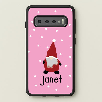 Personalised Gonk  - Personalised Christmas Phone Case for Galaxy S10