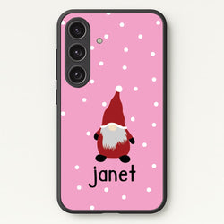 Personalised Gonk  - Personalised Christmas Phone Case for Galaxy S24FE