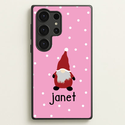 Personalised Gonk  - Personalised Christmas Phone Case for Galaxy S25 Ultra
