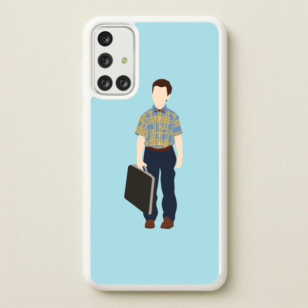 First Day - Sheldon  - Young Sheldon Phone Case for Galaxy A71