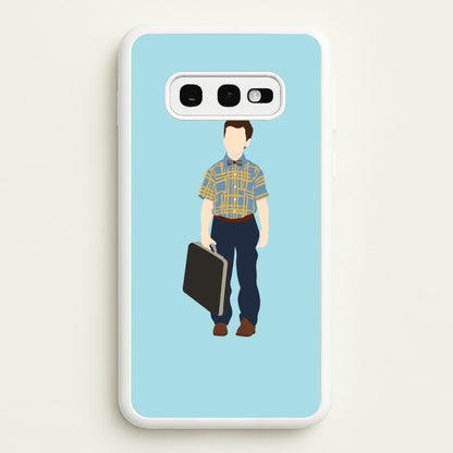 First Day - Sheldon  - Young Sheldon Phone Case for Galaxy S10e