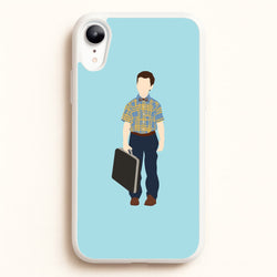 First Day - Sheldon  - Young Sheldon Phone Case for iPhone XR