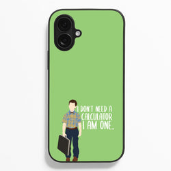 I Don't Need A Calculator - Sheldon  - Young Sheldon Phone Case for iPhone 16 Plus