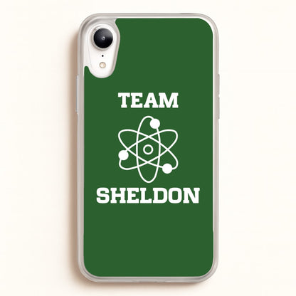 Team Sheldon - Sheldon  - Young Sheldon Phone Case for iPhone XR