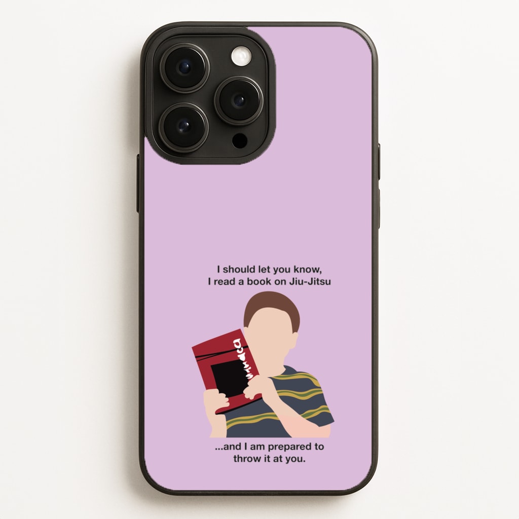 Book On Jiu-Jitsu - Sheldon Phone Case