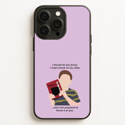 Book On Jiu-Jitsu - Sheldon  - Young Sheldon Phone Case for iPhone 16 Pro Max
