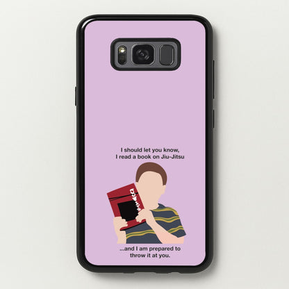 Book On Jiu-Jitsu - Sheldon  - Young Sheldon Phone Case for Galaxy S8