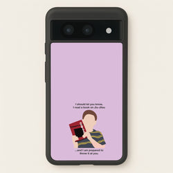 Book On Jiu-Jitsu - Sheldon  - Young Sheldon Phone Case for Google Pixel 8a