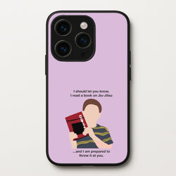 Book On Jiu-Jitsu - Sheldon  - Young Sheldon Phone Case for iPhone 14 Pro Max