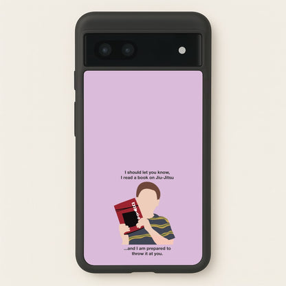 Book On Jiu-Jitsu - Sheldon  - Young Sheldon Phone Case for Google Pixel 7a