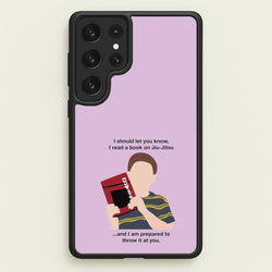 Book On Jiu-Jitsu - Sheldon  - Young Sheldon Phone Case for Galaxy S23 Ultra