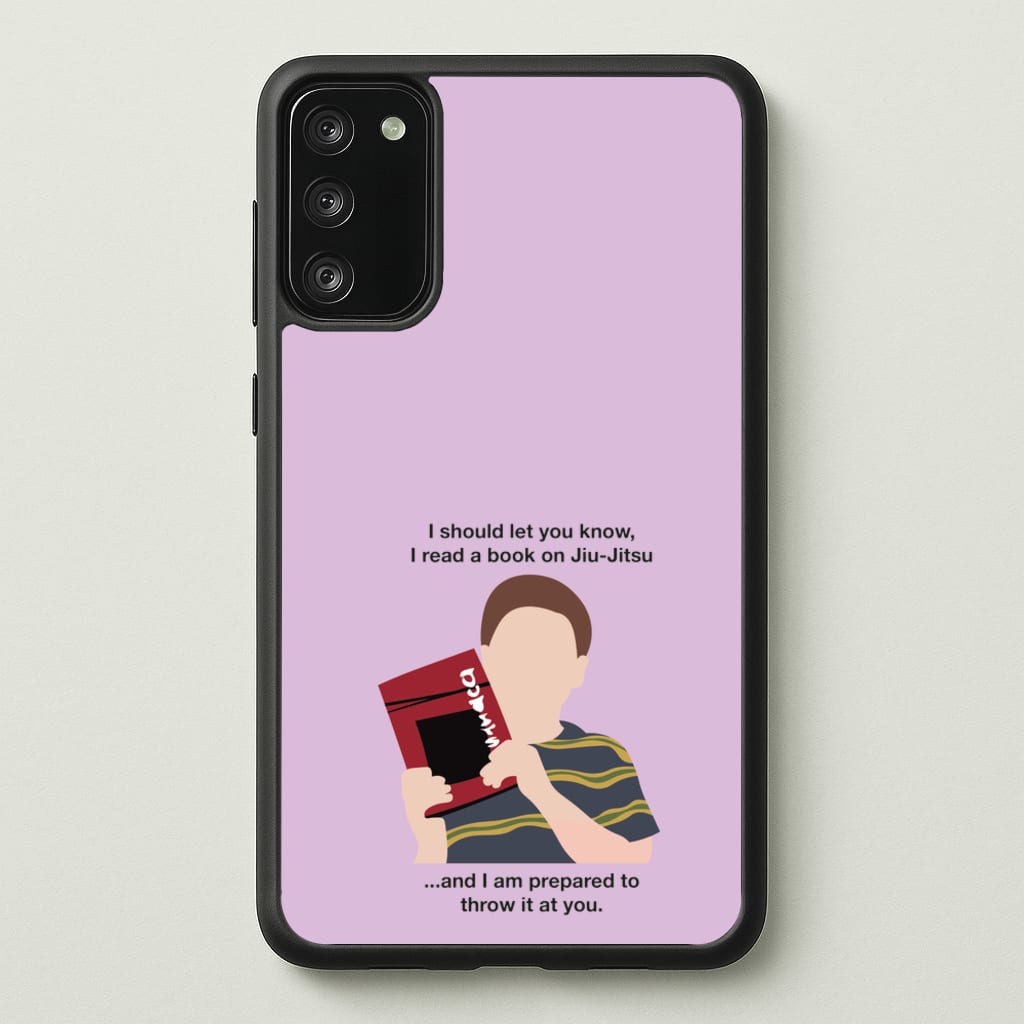Book On Jiu-Jitsu - Sheldon  - Young Sheldon Phone Case for Galaxy S20