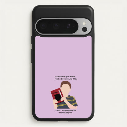 Book On Jiu-Jitsu - Sheldon  - Young Sheldon Phone Case for Google Pixel 9 Pro XL