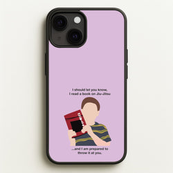 Book On Jiu-Jitsu - Sheldon  - Young Sheldon Phone Case for iPhone 13 Mini