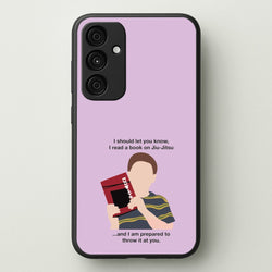 Book On Jiu-Jitsu - Sheldon  - Young Sheldon Phone Case for Galaxy A35