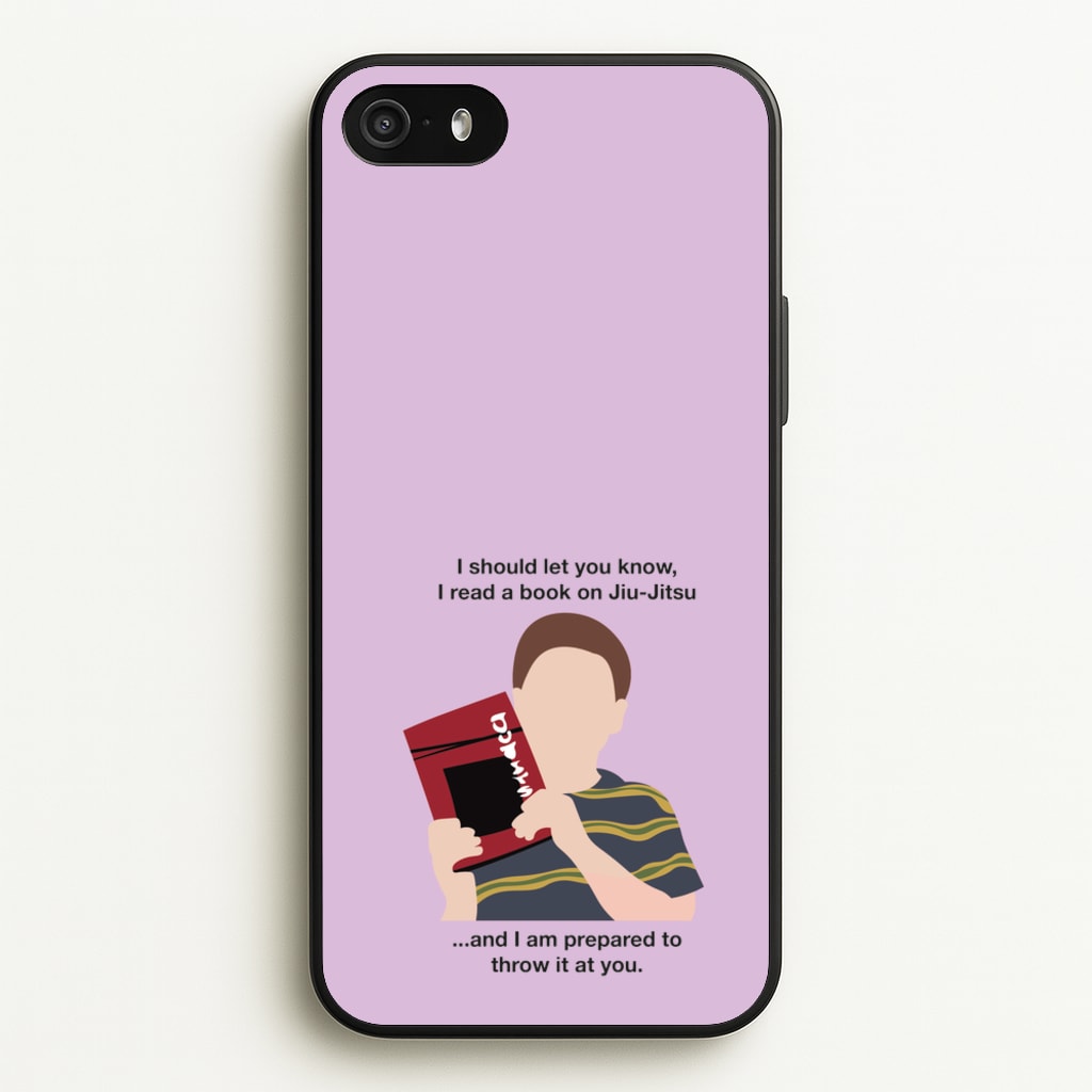 Book On Jiu-Jitsu - Sheldon  - Young Sheldon Phone Case for iPhone 5 / 5s / SE 2016