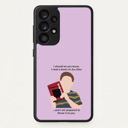 Book On Jiu-Jitsu - Sheldon  - Young Sheldon Phone Case for Galaxy A33