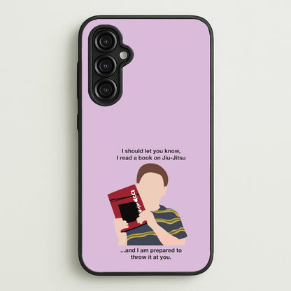 Book On Jiu-Jitsu - Sheldon  - Young Sheldon Phone Case for Galaxy A14