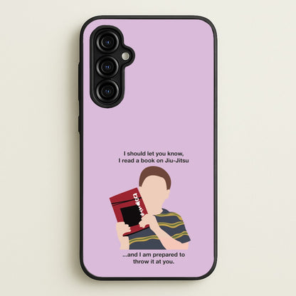 Book On Jiu-Jitsu - Sheldon  - Young Sheldon Phone Case for Galaxy A54