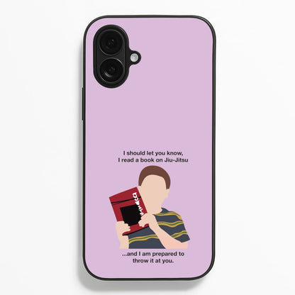 Book On Jiu-Jitsu - Sheldon  - Young Sheldon Phone Case for iPhone 16 Plus