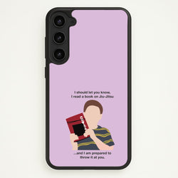 Book On Jiu-Jitsu - Sheldon  - Young Sheldon Phone Case for Galaxy S23